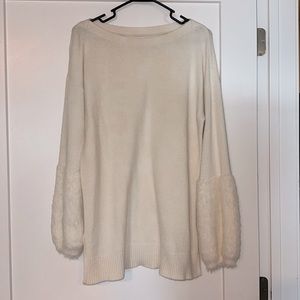 White Anthropology sweater